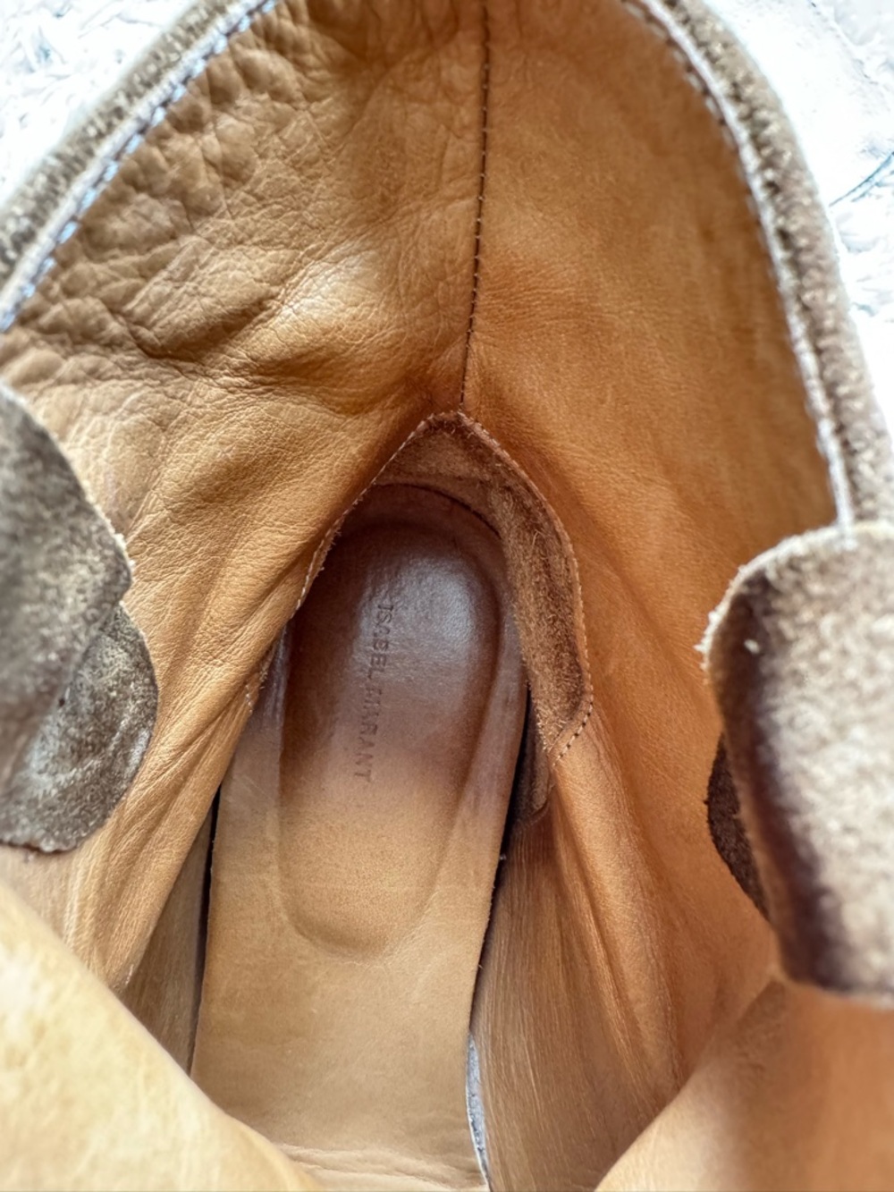 Isabel Marant Tan Suede Ankle Boots - Picture 8 of 8